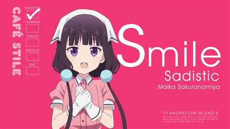 blend s meme|smile sadistic anime.